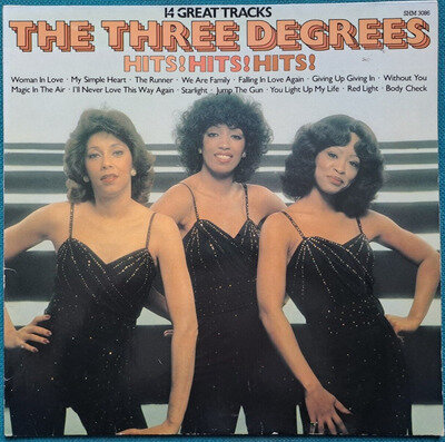 The Three Degrees – Hits! Hits! Hits! - 12" VINYL LP ALBUM RECORD EX/NM BEST OF