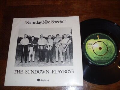 The SUNDOWN PLAYBOYS - "Saturday Nite Special" Apple Records