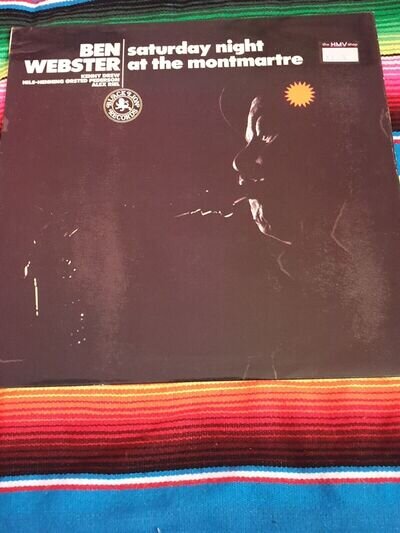 BEN WEBSTER Saturday Night At The Montmartre UK12" LP live jazz swing