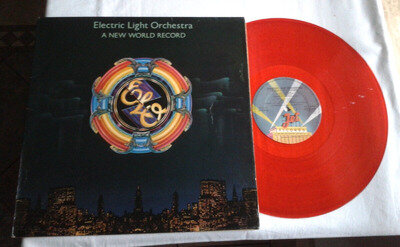 Electric Light Orchestra - (ELO) New World Record , Ltd Edit- LP -1978 Red Vinyl