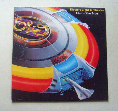 Electric Light Orchestra: Out Of The Blue - 1977 Double LP With Poster (VG+/VG+)