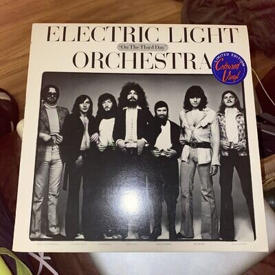 ELECTRIC LIGHT ORCHESTRA On The Third Day CLEAR VINYL LP JETLP202 ELO