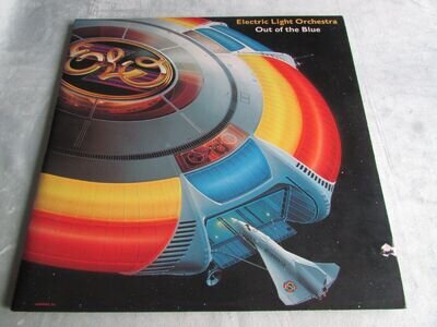 Electric Light Orchestra ' Out Of The Blue ' Double Vinyl Album Jet Records.