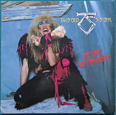 TWISTED SISTER - STAY HUNGRY - 12" VINYL LP ALBUM RECORD & INNER NEAR MINT