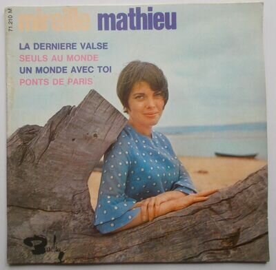 Mireille Mathieu : "Mireille Mathieu". French Barclay BLY 71210. 1967. Vinyl EP.