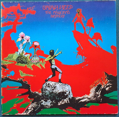 URIAH HEEP - THE MAGICIAN'S BIRTHDAY - 12" LP VINYL ALBUM GATEFOLD NEAR MINT