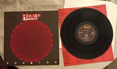 Uriah Heep LP - Equator. A/1 B/1. Top Rate Audio.