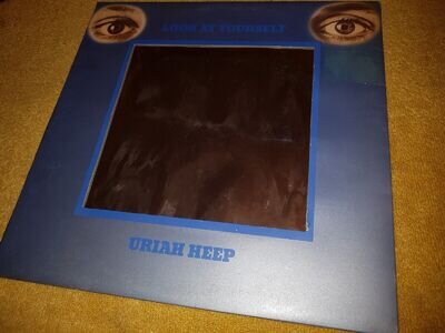 EX+ UK BRONZE LP - URIAH HEEP - LOOK AT YOURSELF