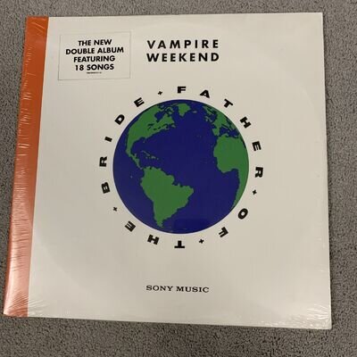 Father of the Bride by Vampire Weekend (Record, 2019) Limited Orange New Sealed