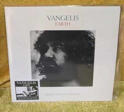 Vangelis – Earth REMASTERED 180g VINYL 2016 **LIKE NEW**