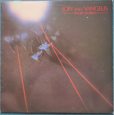 JON AND VANGELIS - SHORT STORIES - 12" VINYL ALBUM LP RECORD & INNER EX / NM