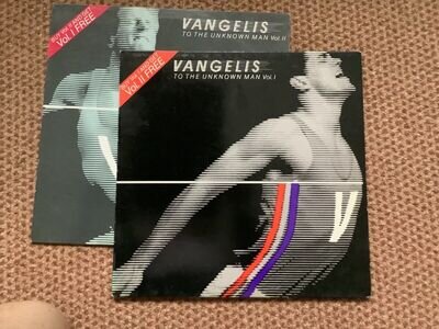 Record LP Vinyl Vangelis To The Unknown Man vols 1&2