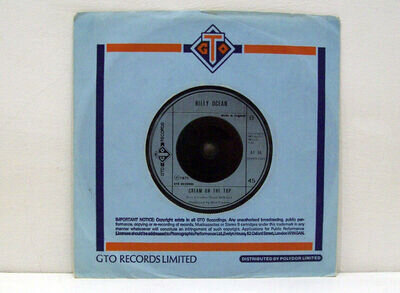 BILLY OCEAN - cream on the top 7" GTO / UK PRESS seventies SOUL-FUNK 45