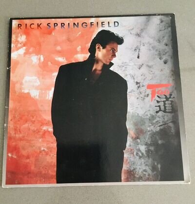 Rick Springfield Tao LP Vinyl