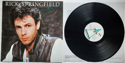 Rick Springfield Living In Oz 1984 UK 12 Inch Vinyl LP EX/EX SUPERB**PLAY TESTED