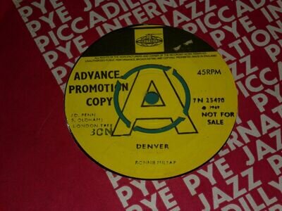 RONNIE MILSAP - Denver - UK PROMO 7" - PYE 7N 25490