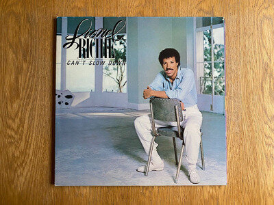 LIONEL RICHIE - CAN'T SLOW DOWN Vinyl Record (1983) + INNER - ZL 72020