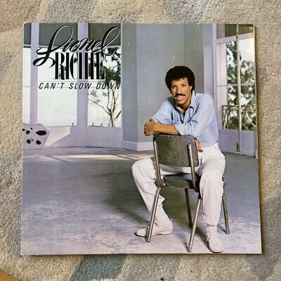 LIONEL RICHIE " CAN'T SLOW DOWN " VINYL ALBUM LP 1983 GATEFOLD ( No 258 )