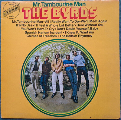 The Byrds - Mr Tambourine Man - 12" Vinyl Album LP RECORD EMB 31057 - EX