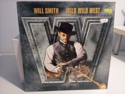 33 RPM Record Will Smith Wild Wild West Vintage Excellent Condition