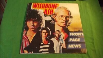 Wishbone Ash 'Front Page News' Single Gatefold Sleeve LP MCA Label c 1977