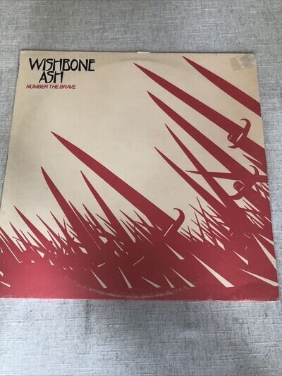 WISHBONE ASH - Number The Brave, ORIG 1981 UK LP