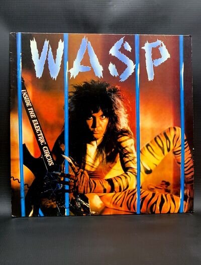 WASP – Inside The Electric Circus vinyl lp. 1986