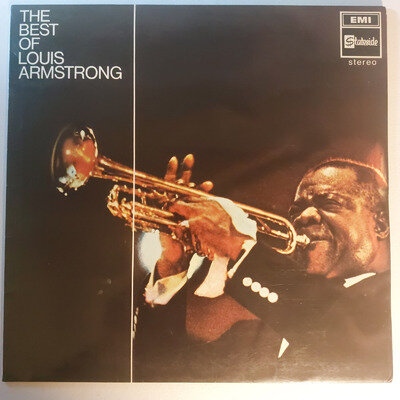 LOUIS ARMSTRONG Best Of Ex 1960s Denmark Stateside Jazz LP