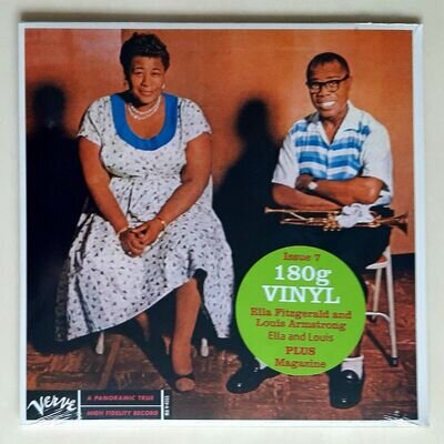 NEW SEALED Ella And Louis Vinyl LP Album Fitzgerald Armstrong 2016 Verve Jazz