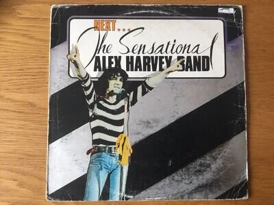 The Sensational Alex Harvey Band Next LP Vertigo ACB 00225 S Gc V Vgc 1Y 2Y