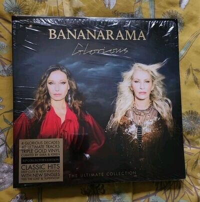 Bananarama Glorious The Ultimate Collection Gold Vinyl 3x Lp