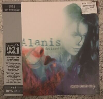 Alanis Morissette Jagged Little Pill Vinyl Record LP HMV Centenary 1921 Sealed