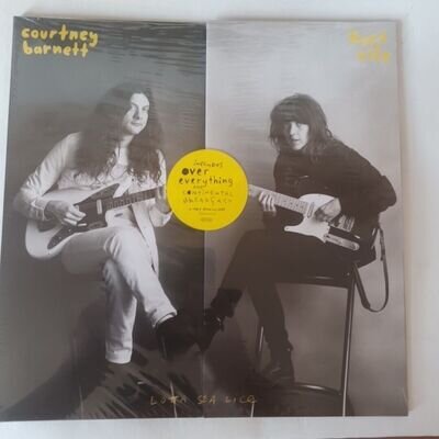 Courtney Barnett & Kurt Vile Lotta Sea Lice Vinyl LP Like New.