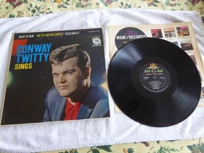 CONWAY TWITTY SINGS - U.S.A. STEREO MGM E3744