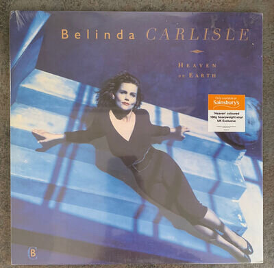 Belinda Carlisle Heaven On Earth Blue Vinyl LP Sainsbury’s Exclusive 180g 12”