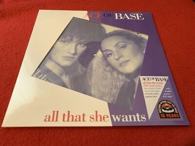 ACE OF BASE ALL THAT SHE WANTS RSD 2022 NEW VINYL PICTURE DISC FREE UK POST