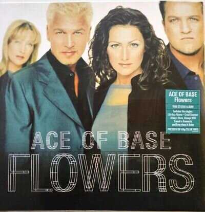 Ace Of Base –Flowers remastered clear reissue LP Album vinyl record synth pop