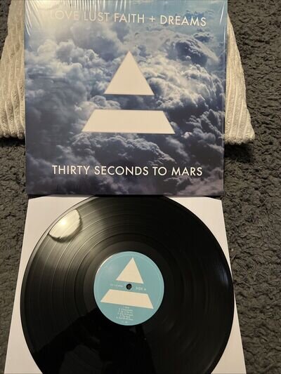 THIRTY SECONDS TO MARS - LOVE LUST FAITH + DREAMS [VINYL] G/fold Near Mint 2013