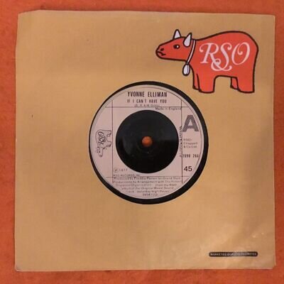 Yvonne Elliman- If I Can’t Have You- Good Sign- RSO Records 7” 1977