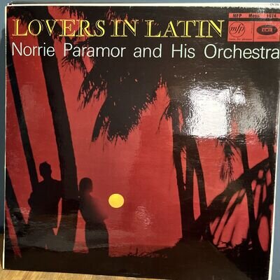 Norrie Paramor And H - Lovers In Latin - Used Vinyl Record - S1362z