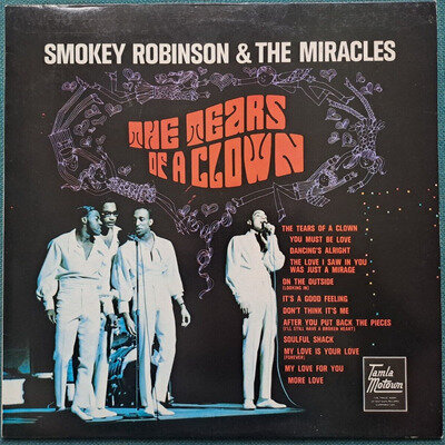 Smokey Robinson & The Miracles The Tears Of A Clown 12" Vinyl LP ALBUM NEAR MINT