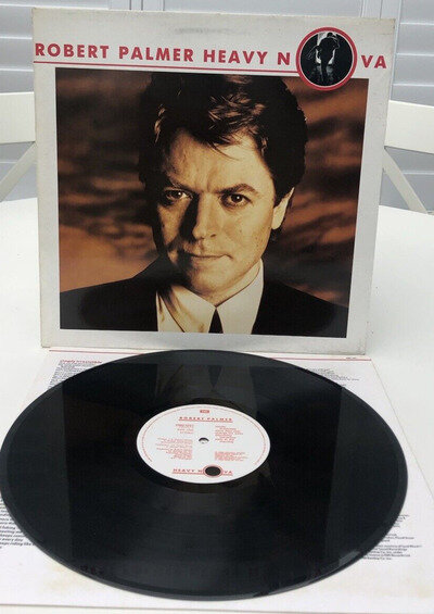 ROBERT PALMER HEAVY NOVA EMD 1007 1988 VINYL LP RECORD Excellent .