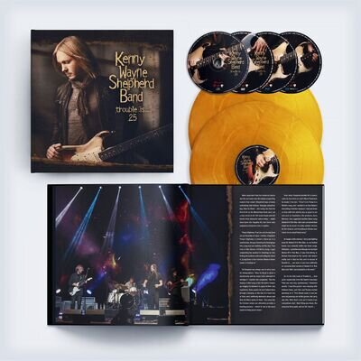 Kenny Wayne Shepherd - Trouble is 25 (2022) 2LP Gold+CD+DVD+2BD+Book Preorder