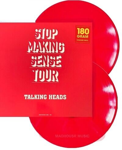 Talking Heads Stop Making Sense Tour - 180 Gram Double Red Vinyl LP NEW & SEALED