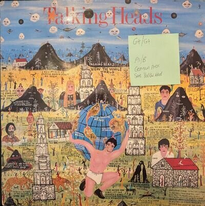 Talking Heads Little Creatures Vinyl Record G+/G+ TAH2