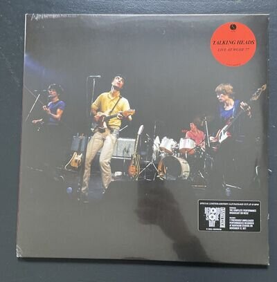 Talking Heads - Live at WCOZ 77 - vinyl 2LP