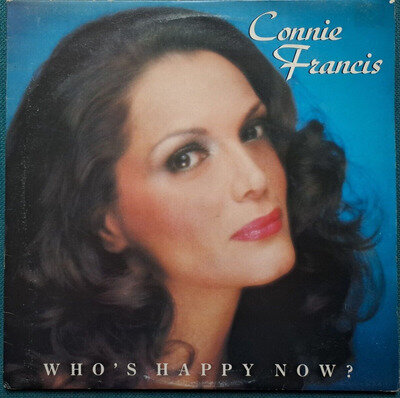 CONNIE FRANCIS - WHO'S HAPPY NOW? - 12" VINYL LP RECORD ALBUM EX+