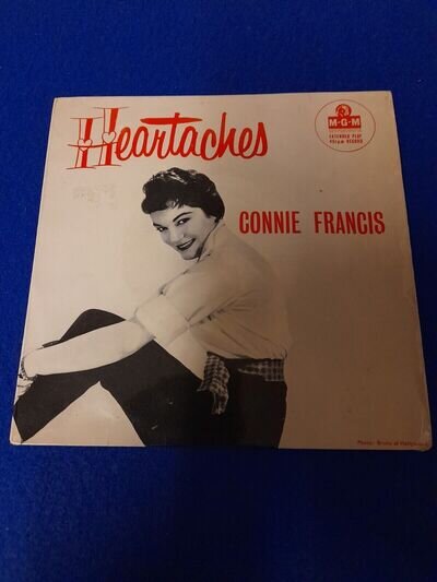 Connie Francis Heartaches 1958 MGM EP 45rpm