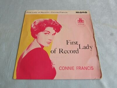 Connie Francis ' First Lady Of Record ' Vinyl EP With P/S. MGM Records