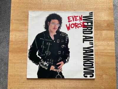 Weird Al Yankovic LP Even Worse 1st Pressing 1988 POLD 5229